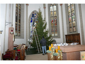 Es weihnachtet in St. Crescentius (Foto: Karl-Franz Thiede)